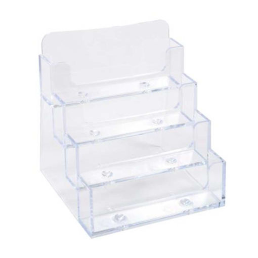 Picture of EXACOMPTA CLEAR BUSINESS CARD HOLDER X4